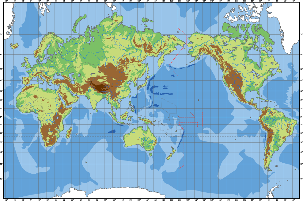 01 世界地図カラー Png 一覧に戻る